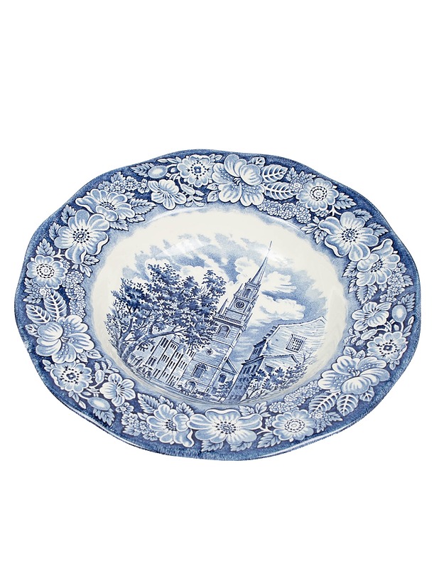 STAFFORDSHIRE Liberty Blue syvä lautanen - Lautaset ja kulhot - 10105605094 - 0