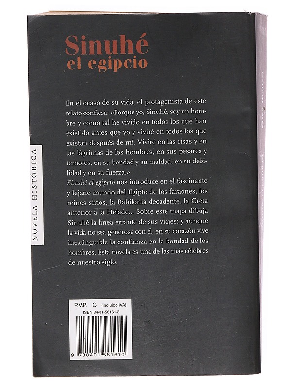SINUHÉ EL EGIPCIO - Waltari, Mika - Romaanit ja novellit - 10105605139 - 1