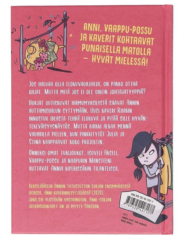 Anni kaverinkesyttäjä punaisella matolla - Paasto, Kaisa - Lastenkirjat - 10105605183 - 1