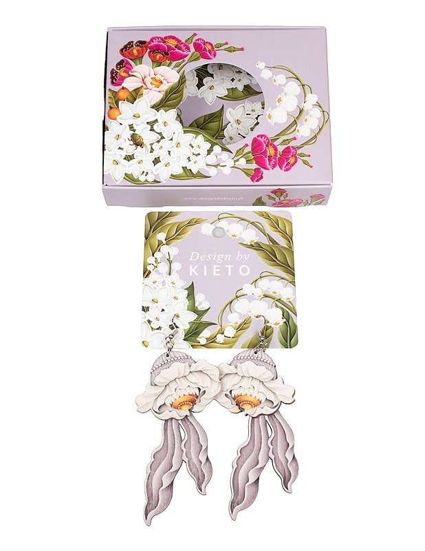 DESIGN BY KIETO kukkakorvakorut - Korut - 10105605313 - 0