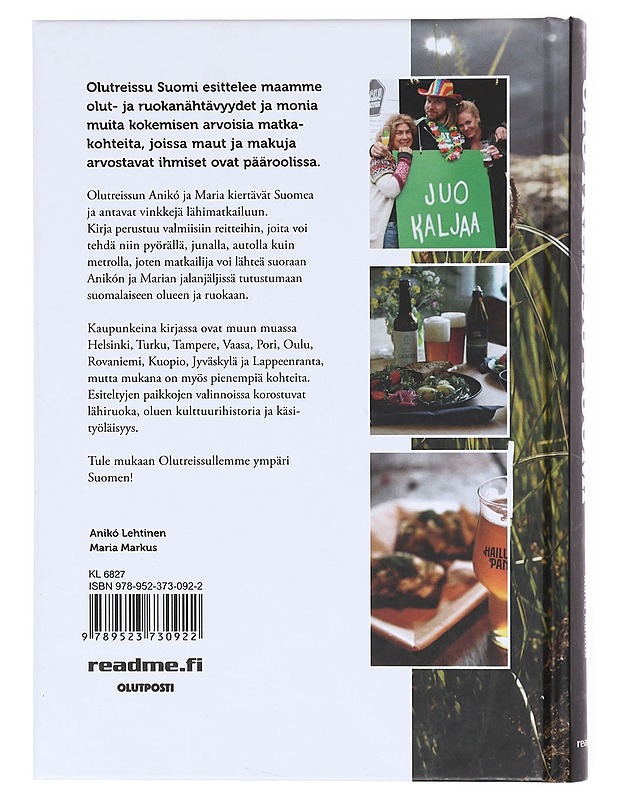 Olutreissu : matka halki Suomen olutkaupunkien - Lehtinen, Anikó - Ruokakirjat - 10105605319 - 1