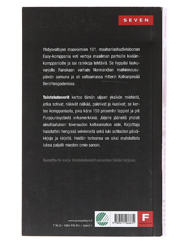Taistelutoverit / Normandian maihinnoususta Hitlerin kotkanpesään - Ambrose, Stephen E. - Historiakirjat - 10105605323 - 1