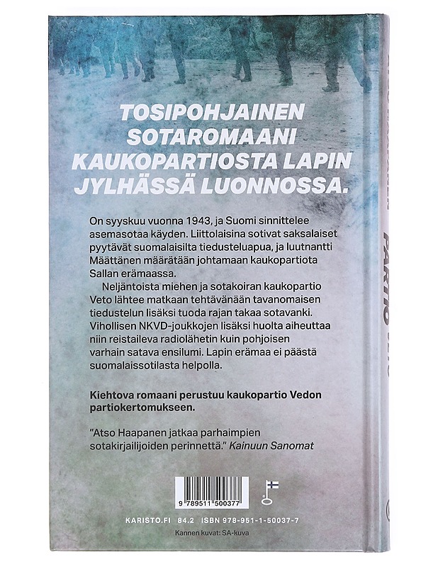 Kaukopartio Veto - Atso Haapanen - Romaanit ja novellit - 10105605362 - 1