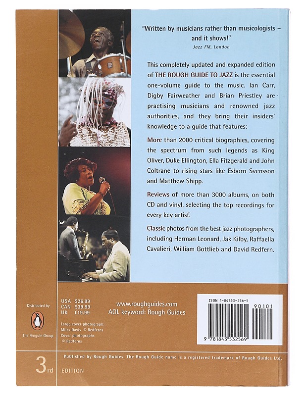 The rough guide to Jazz - Carr, Ian - Tietokirjat - 10105605384 - 1