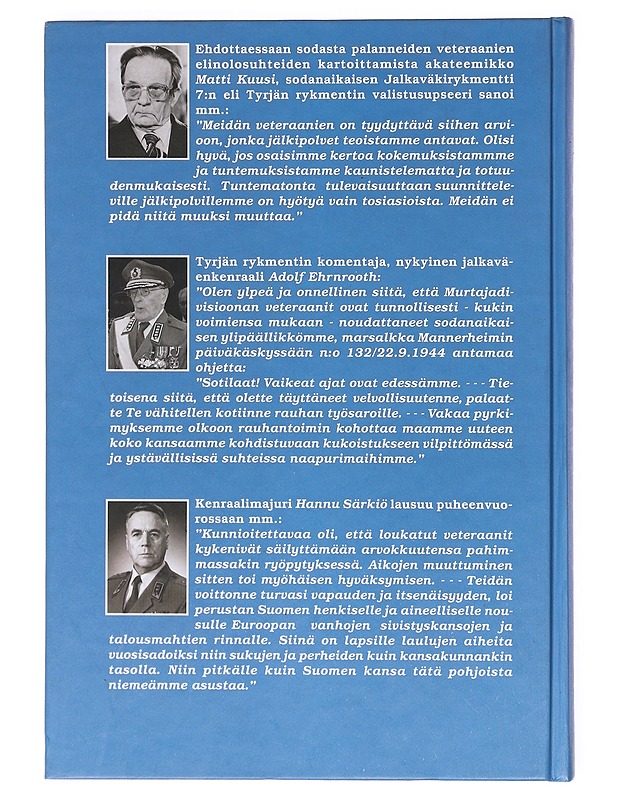 Sotaveteraanit rauhantöissä / jatkosodan 2. divisioonan veteraanit muistelevat sodasta rauhantöihin siirtymistään - Kinnunen, Väinö - Elämäkerrat ja muistelmat - 10105605396 - 1