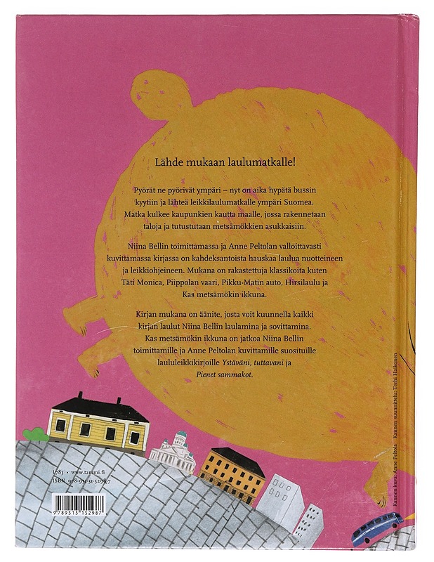 Kas metsämökin ikkuna / laululeikkejä lapsille - Bell, Niina - Lastenkirjat - 10105605405 - 1