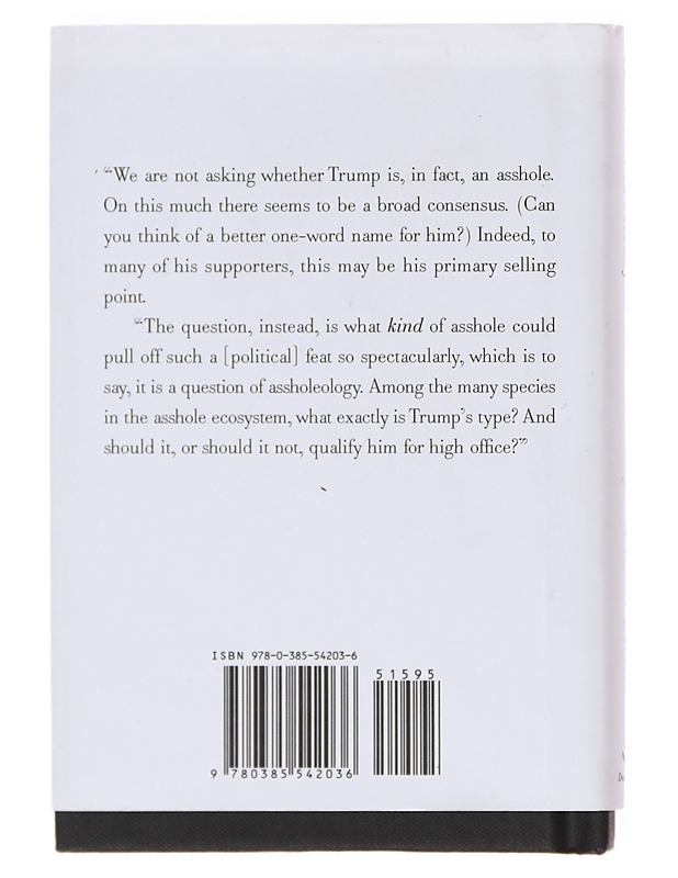Assholes A Theory of Donald Trump - Aaron James  - Tietokirjat - 10105605430 - 1
