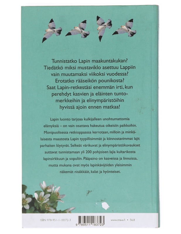 Lapin luonto-opas - Seppo Vuokko , Jorma Peiponen ,  Markus Varesvuo - Tietokirjat ja oppaat - 10105605456 - 1