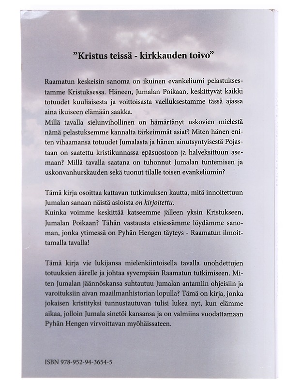 Kirkkauden toivo - Salmela, Teppo - Tietokirjat - 10105605476 - 1