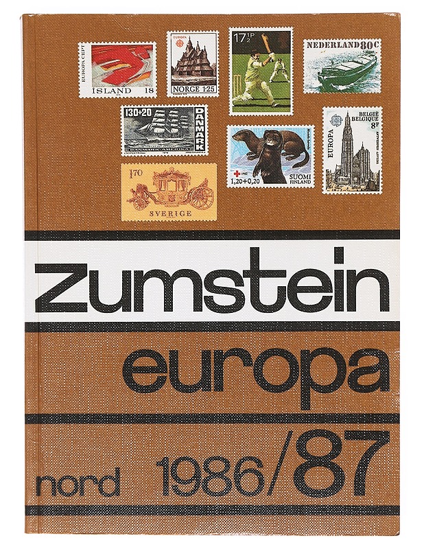 ZUMSTEIN Briefmarken katalog nord europa 1986/87 - Harrastekirjat - 10105605489 - 0