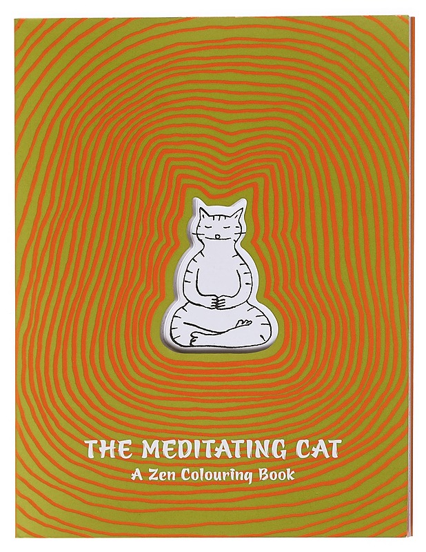 The Meditating Cat: A Zen colouring book - Jean-Vincent Senac - Harrastekirjat - 10105605531 - 0