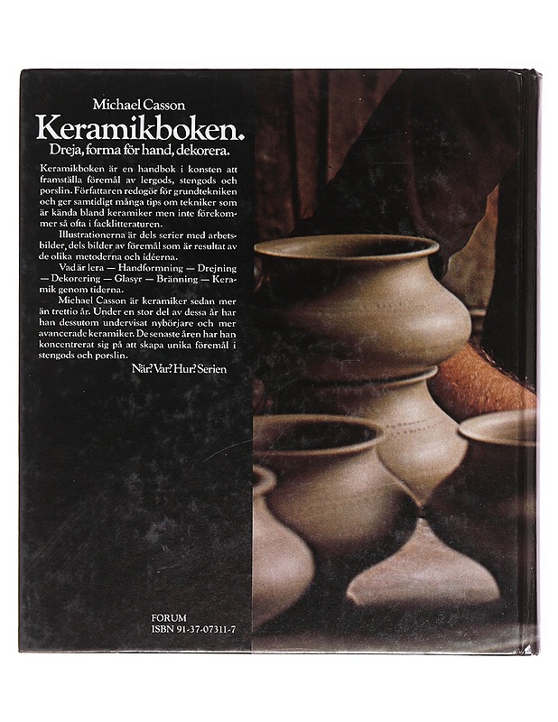 Keramikboken - Michael Casson  - Tietokirjat ja oppaat - 10105605535 - 1