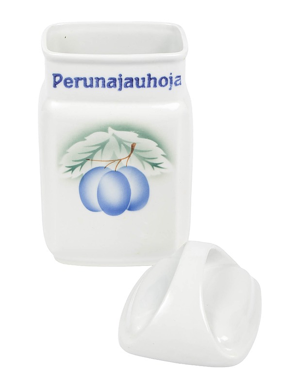 ARABIA Luumu Perunajauhoja keittiöpurkki - Designsuosikit - 10105605544 - 1
