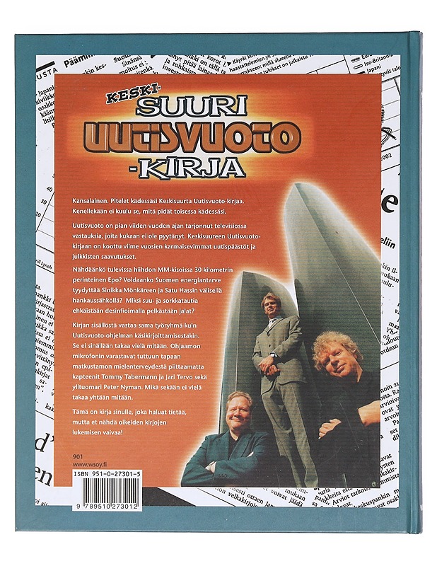 Keskisuuri Uutisvuoto-kirja - Santtu Luoto - Tietokirjat ja oppaat - 10105605542 - 1