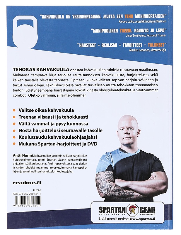 Tehokas kahvakuula - Nurmi, Antti - Hyvinvointikirjat - 10105605554 - 1