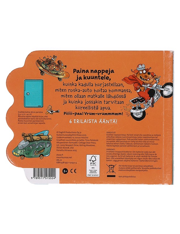 Mainiot menopelit - Mauri Kunnas - Lastenkirjat - 10105605597 - 1