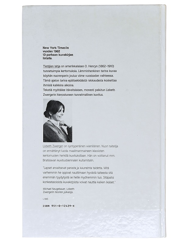 Tietäjien lahja - Zwerger, Lisbeth - Elämäkerrat ja muistelmat - 10105605606 - 1