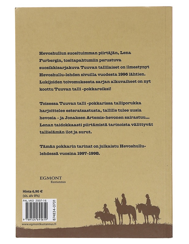 Tuuvan talli. 2 - Lena Furberg - Sarjakuvat - 10105605620 - 1