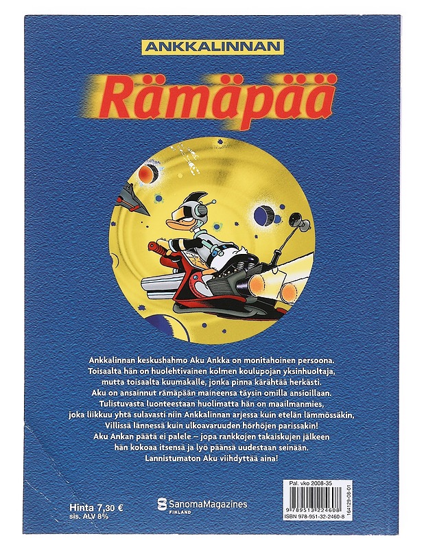 Ankkalinnan rämäpää - Sanoma Magazines Finland - Sarjakuvat - 10105605627 - 1