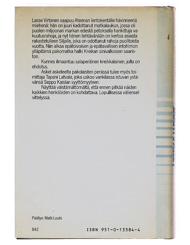 Sinivalkoiset jäähyväiset - Pentti Kirstilä - Romaanit ja novellit - 10105605648 - 1