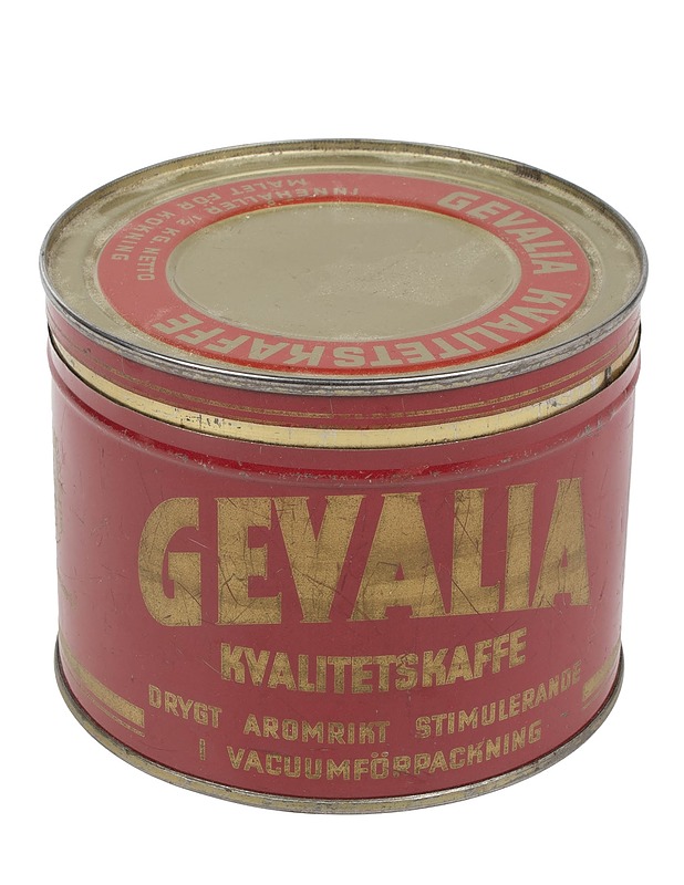 Ruotsalainen Gevalia kvalitetskaffe-peltipurkki - Säilytysastiat - 10105605655 - 1