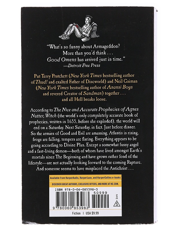 Good omens : the nice and accurate prophecies of Agnes Nutter, witch - Gaiman, Neil - Fantasia- ja scifi - 10105605684 - 1