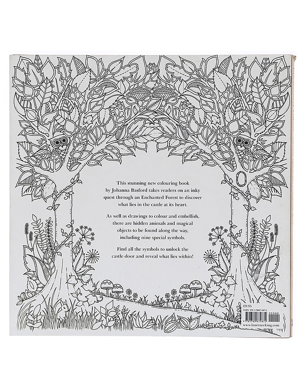 An inky quest and Colouring Book - Basford, Johanna - Harrastekirjat - 10105605675 - 1