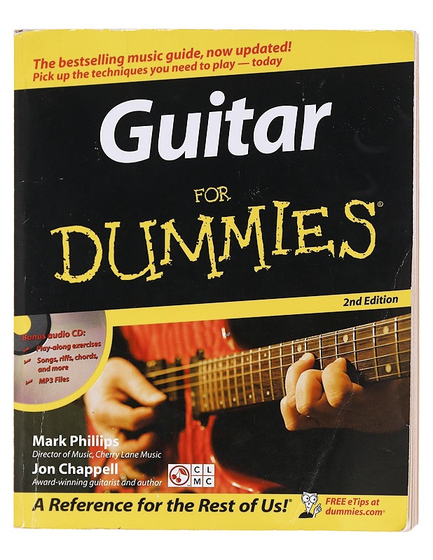 Guitar for dummies - Phillips, Mark - Harrastekirjat - 10105605697 - 0