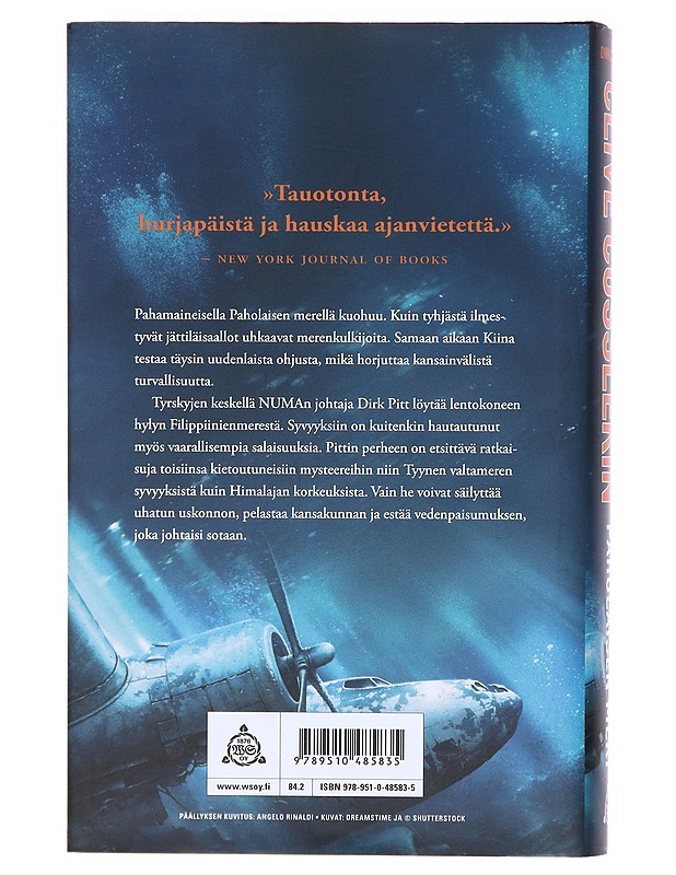 Paholaisen meri - Clive Cussler - Romaanit ja novellit - 10105605696 - 1