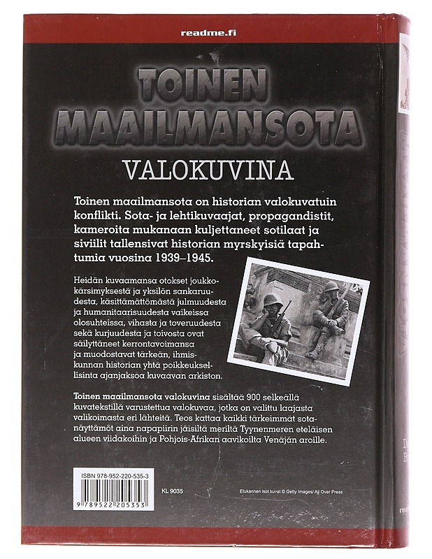 Toinen maailmansota valokuvina - Boyle, David - Historiakirjat - 10105605709 - 1