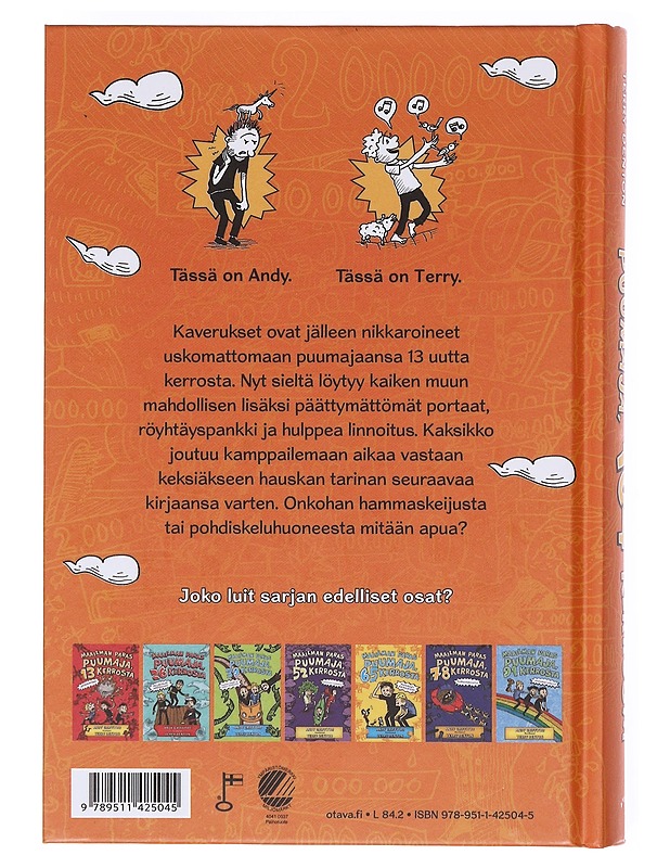 Maailman paras puumaja, 104 kerrosta - Griffiths, Andy - Lastenkirjat - 10105605724 - 1