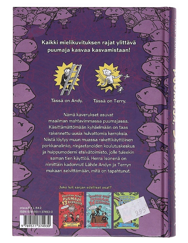 Maailman paras puumaja, 52 kerrosta - Griffiths, Andy - Lastenkirjat - 10105605739 - 1