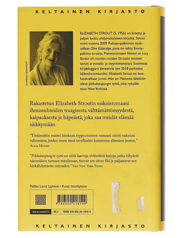Pikkukaupungin tyttö / Amy ja Isabelle - Strout, Elizabeth - Romaanit ja novellit - 10105605732 - 1
