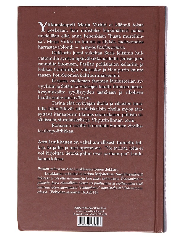 Pasilan nainen - Arto Luukkanen - Romaanit ja novellit - 10105605789 - 1