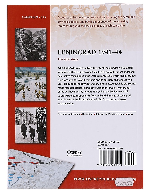 Leningrad, 1941-44 : the epic siege - Forczyk, Robert - Tietokirjat - 10105605797 - 1