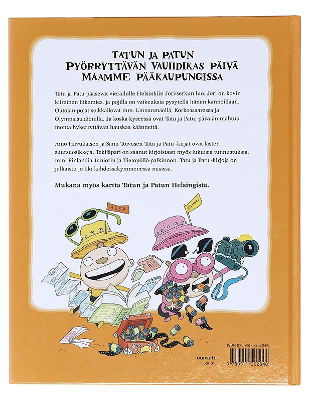 Tatu ja Patu Helsingissä - Havukainen, Aino - Lastenkirjat - 10105605799 - 1