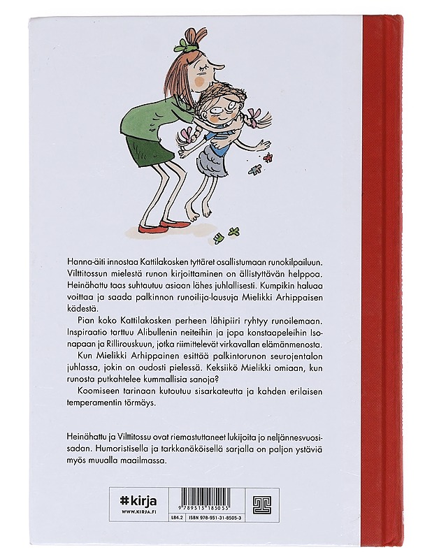 Heinähattu ja Vilttitossu runoilijoina - Nopola, Sinikka - Lastenkirjat - 10105605826 - 1