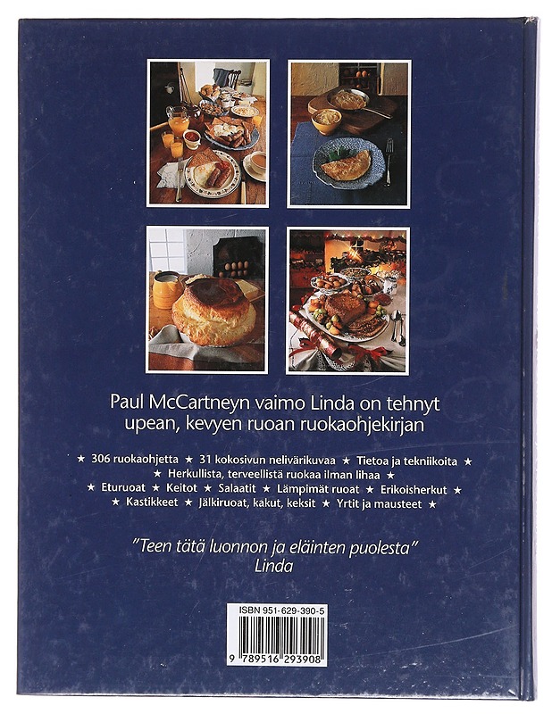 Linda kokkaa ja kokeilee - McCartney, Linda - Ruokakirjat - 10105605852 - 1
