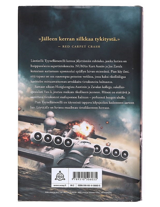 Clive Cusslerin Kurssi kohti tuntematonta - Brown, Graham - Romaanit ja novellit - 10105605866 - 1