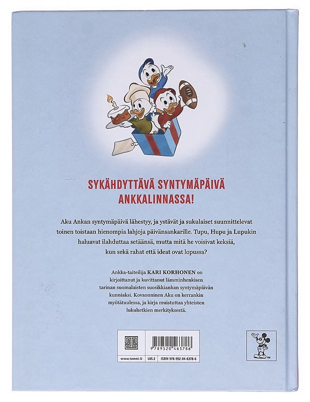 Aku Ankan paras lahja - Korhonen, Kari - Lastenkirjat - 10105605892 - 1