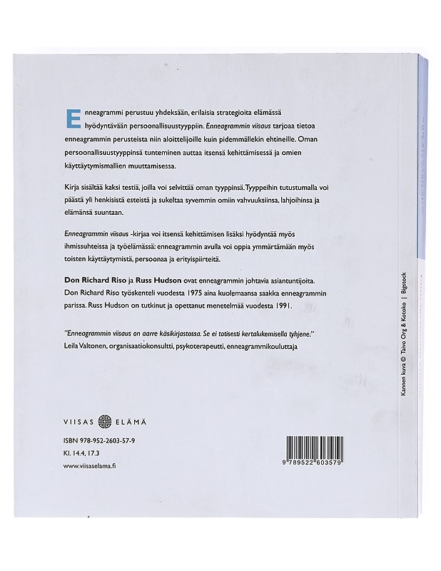 Enneagrammin viisaus - Don Richard Riso - Tietokirjat ja oppaat - 10105605885 - 1