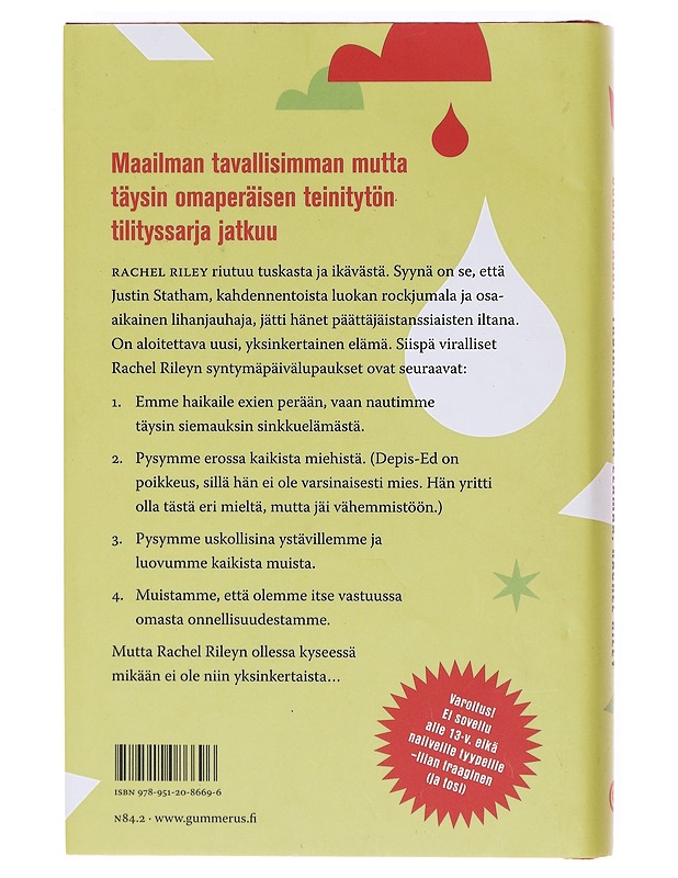 Yksinkertaista elämää, Rachel Riley - Nadin, Joanna - Nuorten kirjat - 10105605916 - 1