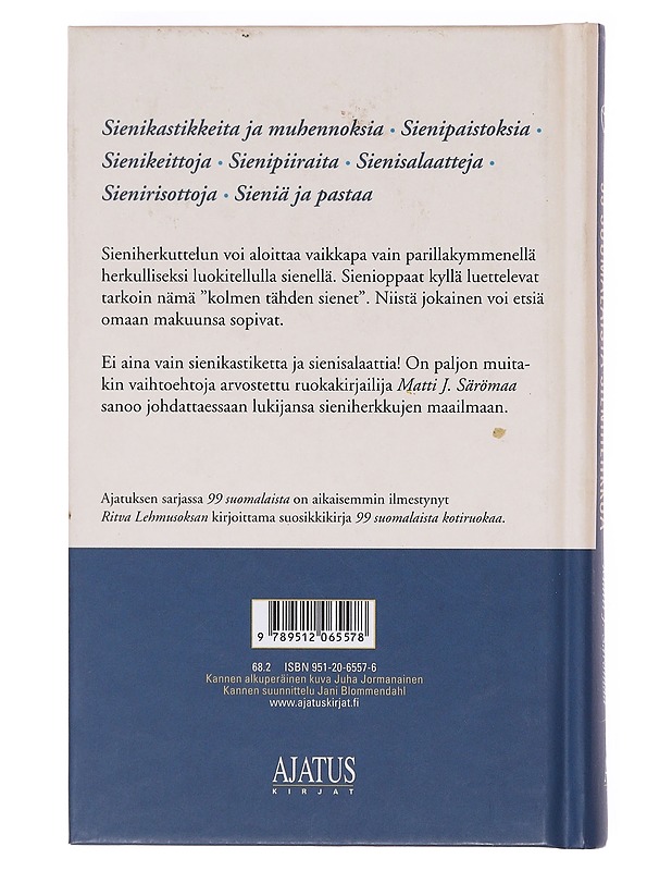 99 suomalaista sieniherkkua - Särömaa, Matti J. - Tietokirjat ja oppaat - 10105605935 - 1