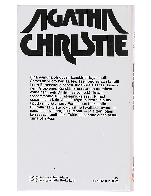 Salaperäiset rukiinjyvät - Christie, Agatha - Romaanit ja novellit - 10105605953 - 1