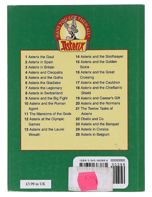Asterix in Belgium - Goscinny, René - Sarjakuvat - 10105605952 - 1
