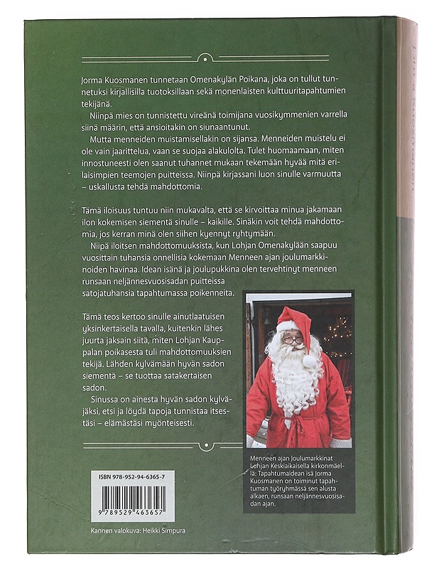 Tee mahdottomia - Jorma Kuosmanen - Elämäkerrat ja muistelmat - 10105605975 - 1