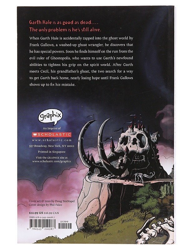Ghostopolis - TenNapel, Doug - Sarjakuvat - 10105605976 - 1