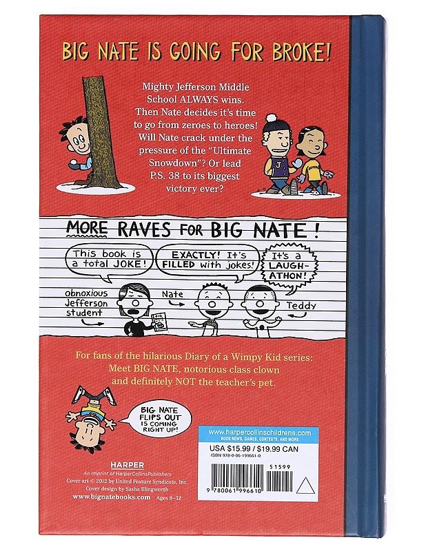 Big Nate Goes for Broke : vol. 4 - Lincoln Peirce - Lastenkirjat - 10105605987 - 1