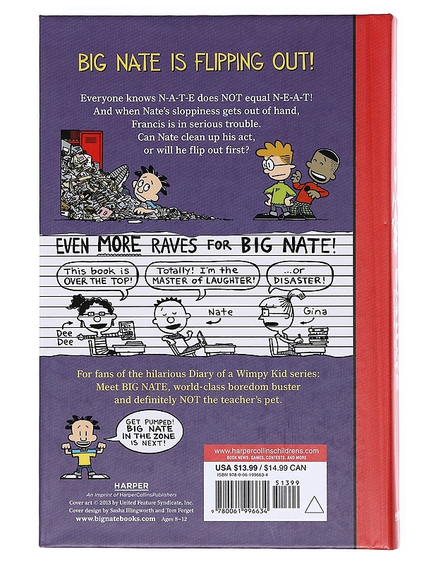 Big Nate Flips Out : vol.5 - Lincoln Peirce - Lastenkirjat - 10105605993 - 1