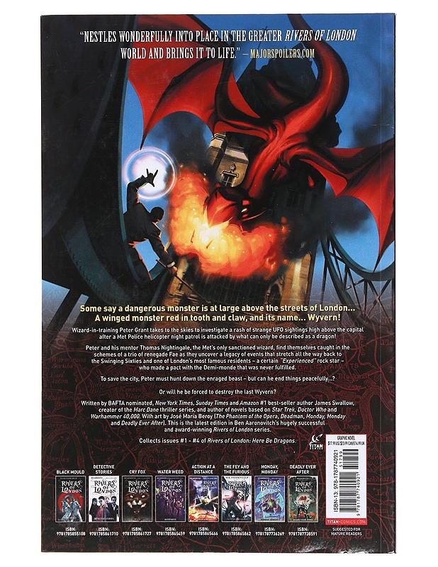 Rivers of London : here be dragons - Aaronovitch, Ben - Sarjakuvat - 10105606006 - 1
